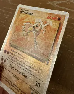 Pokemon Hitmonlee 13/110 Legendary Collection Reverse Holo Rare 2002 60 HP - Image 4