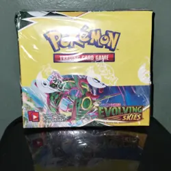 Pokemon TCG Evolving Skies Booster Box English Rayquaza Sylveon - Image 1
