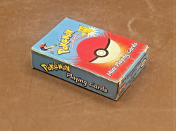 1999 Pokemon Mini Playing Cards Deck Blue Missing One Card READ - Image 3