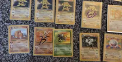 31 VTG 90s WOTC Wizards Non Holo Rare Pokemon Cards Lot Jungle Fossil Base Set - Image 5