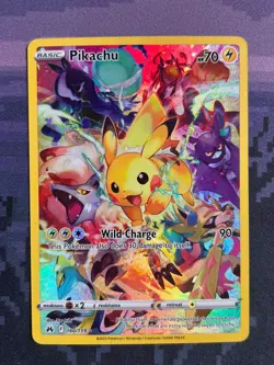 Pikachu 160/159 Pokemon Crown Zenith Secret Rare Near Mint Card - Image 1