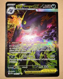 Mega Gengar ex 284/217 SIR Secret Rare Pokemon Card Ascended HEROES - Image 1