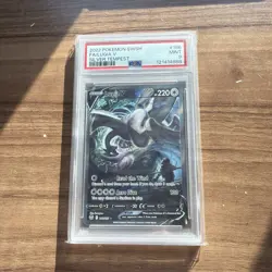 PSA 9 MINT Lugia V (Alternate Full Art) 186/195 Silver Tempest Pokemon Card - Image 1