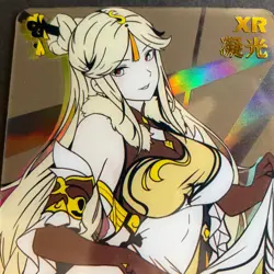 Goddess Story XR Card 5M07 - Maiden Party Anime Waifu Foil - 5M07XR-01 - RARE - Image 3