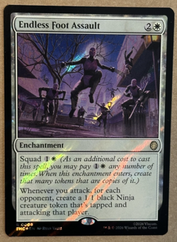 MTG Teenage Mutant Ninja Turtles Eternal-Legal, Endless Foot Assault -Surge Foil - Image 2