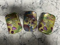 Pokemon TCG 151 Mini Tins New Sealed Bundle Of 3 - Image 1