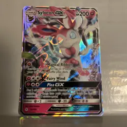 Sylveon GX Pokemon TCG Guardians Rising Ultra Rare Card 92/145 - Image 1