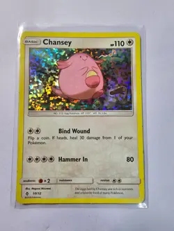 Chansey 10/12 Holo McDonalds Collection Promo 2018 Pokemon Card - Image 1