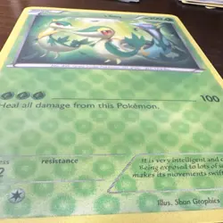 ______’s Snivy Oversized NEAR MINT Promo Jumbo 2011 Pokemon TCG Card - Image 2