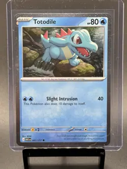 TCG Pokemon Ascended Heroes #41/217 Totodile Cosmos Holo - Image 1