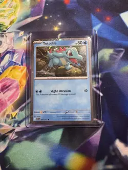 TCG Pokemon Ascended Heroes #41/217 Totodile Cosmos Holo - Image 3