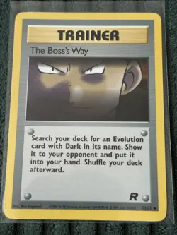 Pokemon Team Rocket The Boss's Way 73/82 - Image 1