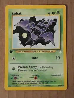 Pokemon Zubat 59/64 1st Edition Neo Revelations NM See Pictures - Image 1
