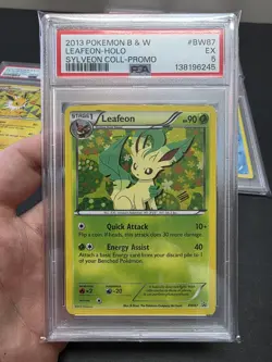Pokemon 2013 Black And White Promo Lot Of 6 PSA GRADED AUTHENTIC Eeveelutions - Image 2