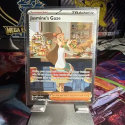 Pokemon TCG Jasmine's Gaze Full Art Holo Trainer Surging Sparks #245/191 - Image 1