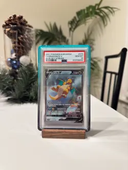 DRAGONITE V FA PSA 10 2021 POKEMON KOREAN SWSH #074/067 FULL ART BLUE SKY STREAM - Image 1