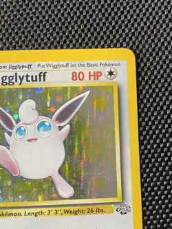 Pokemon TCG Wigglytuff 16/64 Jungle Holo Rare - LP - Image 3