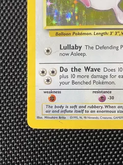 Pokemon TCG Wigglytuff 16/64 Jungle Holo Rare - LP - Image 5