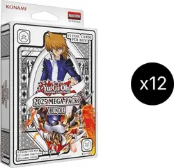 YuGiOh 2025 Mega-Pack Bundle Display (12 Bundles) - English - Image 2