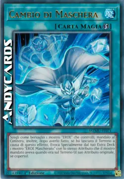 CAMBIO DI MASCHERA • (Mask Change) • Ultra R SP • MZMU IT071 • 1Ed • Yugioh! - Image 1