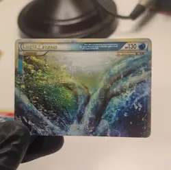 Pokemon Lugia LEGEND Holo Card 113/123 TOP HALF - Image 1