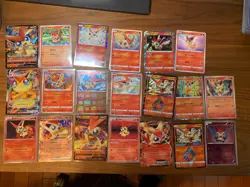 Pokemon 22 cards Set different Victini Cards, so cute!!! KAWAIIII - Image 1