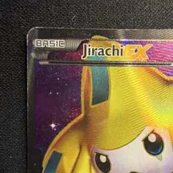 Pokemon Jirachi EX 98/101 Ultra Rare Full Art Holo Psychic Card English 2013 - Image 4