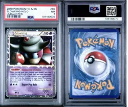 2010 POKEMON HEARTGOLD & SOULSILVER UNDAUNTED #85 SLOWKING-HOLO PSA 7 - Image 3