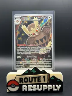 Noctowl Pokemon Center PC ETB Promo SVP141 Stellar Crown - Image 1
