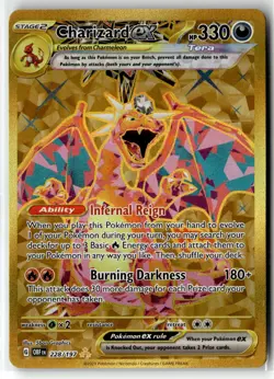 Charizard ex ⭐ 228/197 Holo Hyper Rare Obsidian Flames 2023 Pokemon NM - Image 1