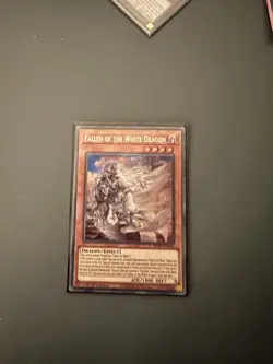 BPRO-EN024 Fallen of the White Dragon Secret Rare 1st Edition YuGiOh - Image 1