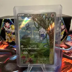 Meditite 127/102 SV7 Stellar Miracle Art Rare Holo (Japanese) 70 HP Pokemon Card - Image 1