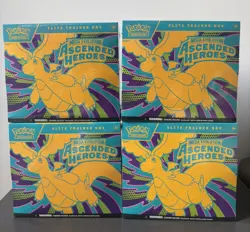 4X Pokemon TCG Ascended Heroes ETB Bundle *BRAND NEW/SEALED* 🚨✅ - Image 1