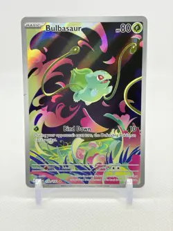 Pokemon Bulbasaur - 133/132 - Mega Evolutions - Illustration Rare - Image 1