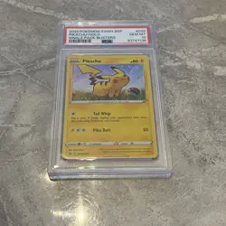 PSA 10 Pikachu Holo 25th Anniversary Promo SWSH039 GEM MINT Graded Pokemon Card - Image 2