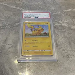 PSA 10 Pikachu Holo 25th Anniversary Promo SWSH039 GEM MINT Graded Pokemon Card - Image 3