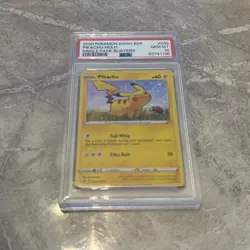 PSA 10 Pikachu Holo 25th Anniversary Promo SWSH039 GEM MINT Graded Pokemon Card - Image 4