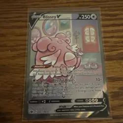 Blissey V 183/198 Chilling Reign Full Alternate Art Holo Rare Pokemon - Image 1