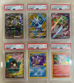 Pokemon PSA Graded Card Lot Slab Lot Total 6 Cards All PSA 9 Graded Holos - Image 1