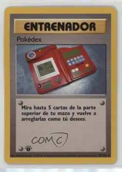 Pokedex Spanish 1st Ed. Pokemon Base Set #87 1999 - Image 1