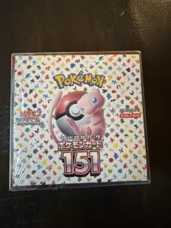 Pokemon TCG Japanese SV2a 151 Booster Box - Factory Sealed - Image 1