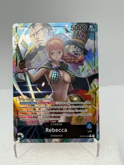 One Piece Rebecca OP04-039 Leader Alt Art Kingdoms Of Intrigue AA NM - Image 2