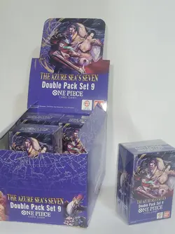 One Piece TCG Double Pack Set 9 The Azure Sea's Seven Sealed Cards Booster OP-14 - Image 5