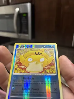 Pokemon TCG Reverse Holo Platinum Psyduck Card 87/127 PACK FRESH - Image 3