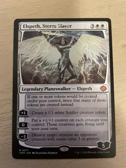 Elspeth, Storm Slayer Mtg Dragonstorm - Image 1
