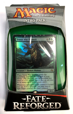 Sealed MTG Fate Reforged Surprise Attack UG Intro Pack + 2 Boosters - Image 1