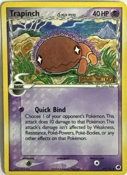 Trapinch 69/101 Stamped Holo | NM/LP | Dragon Frontiers | Pokemon TCG - 2006 - Image 1