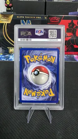 1999 Pokemon Game #58 PIKACHU E3 STAMP YELLOW CHEEKS 58/102 Base Set Card PSA 9 - Image 2