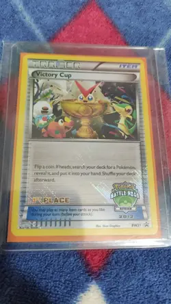 2012 Pokemon TCG Victory Cup 1st Place - BW31 - Spring - Perfect Condition! - Image 2