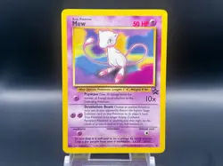 POKEMON MEW #8 BLACK STAR PROMO POKEMON LEAGUE 2000 - Image 1